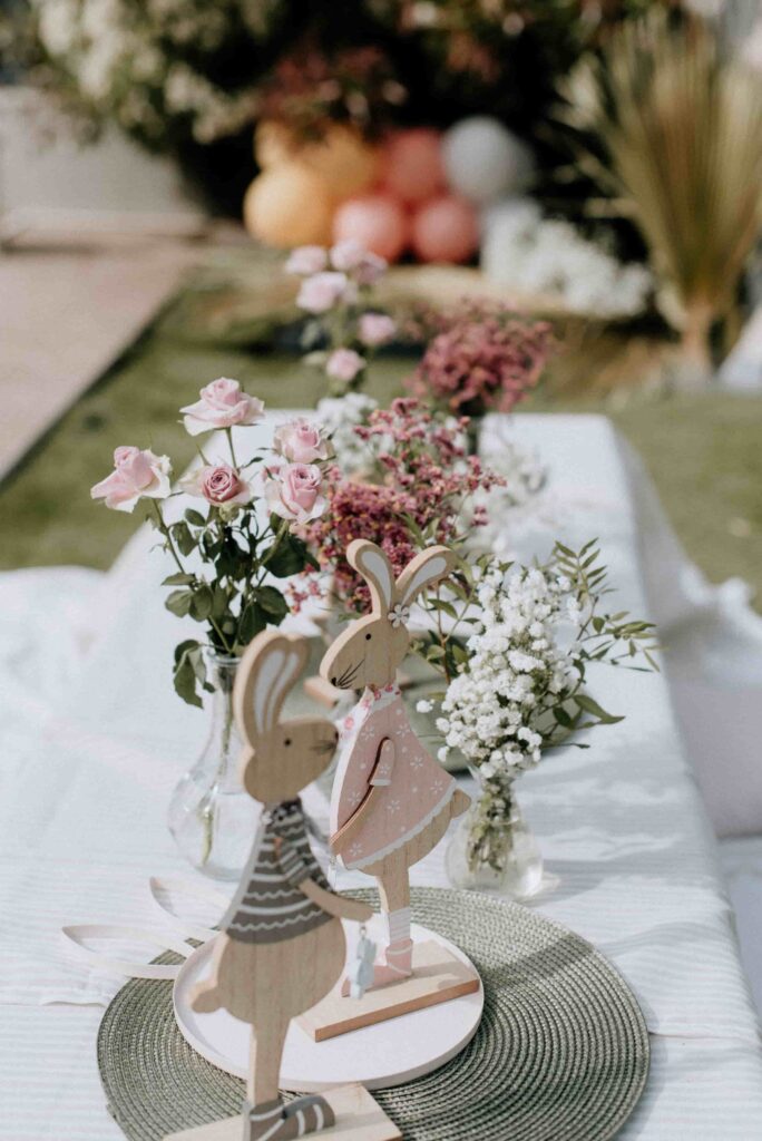 Mesa de cumpleaños para niños